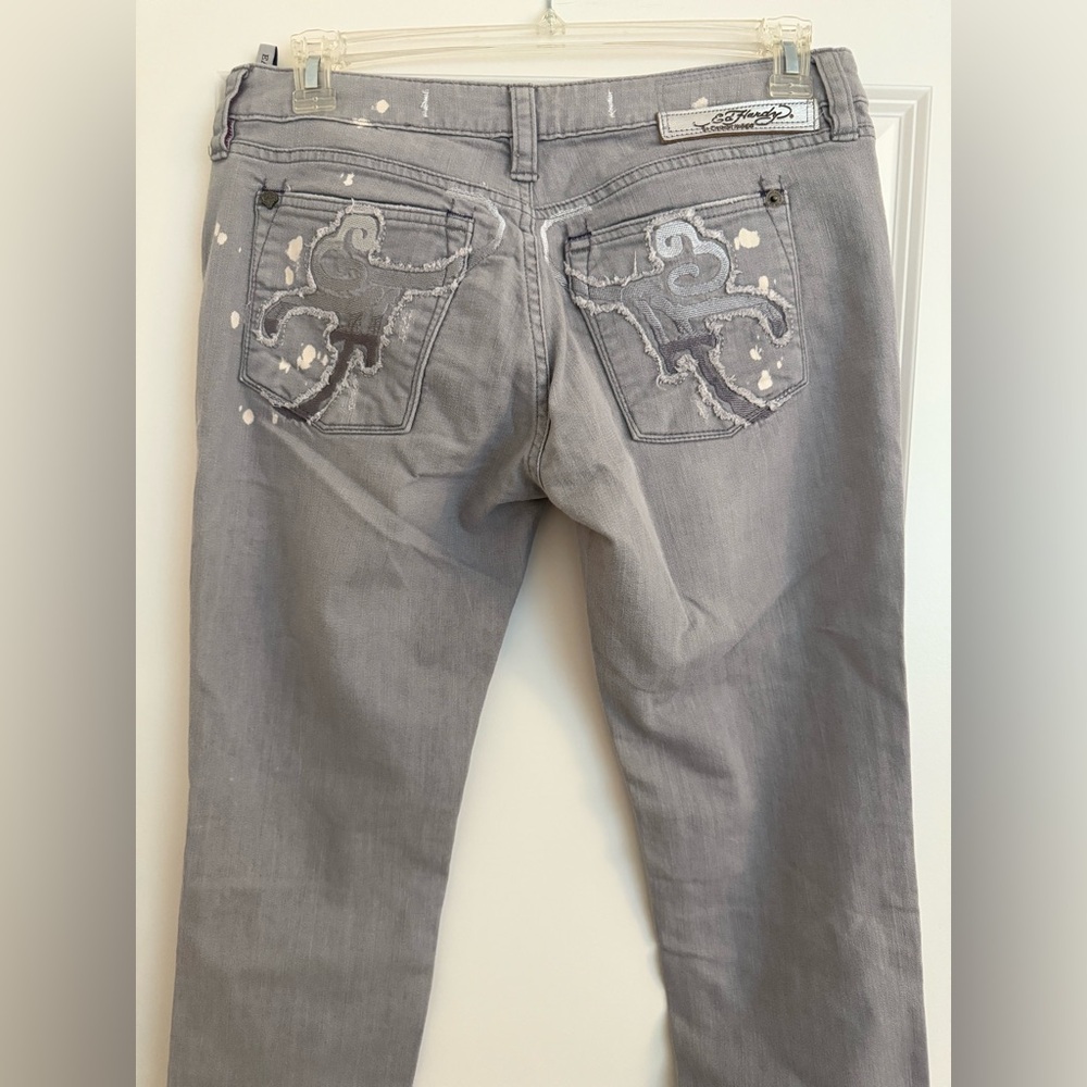 Ed Hardy Easy Rise Skinny Jeans by Christian Audigier